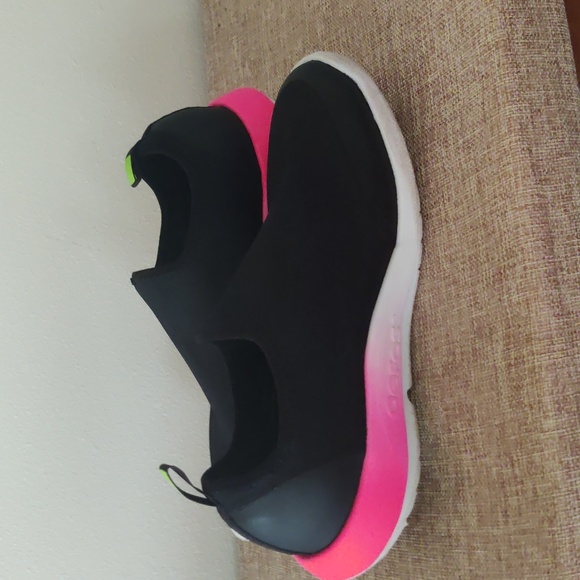 OOFOS OOMG SPORT LOW SHOE PINK FADE SZ 8 - Picture 5 of 12